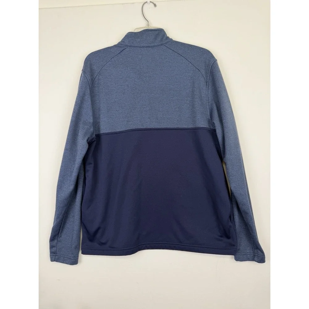Callaway quarter zip men's fleece lined jacket‎ blue size medium